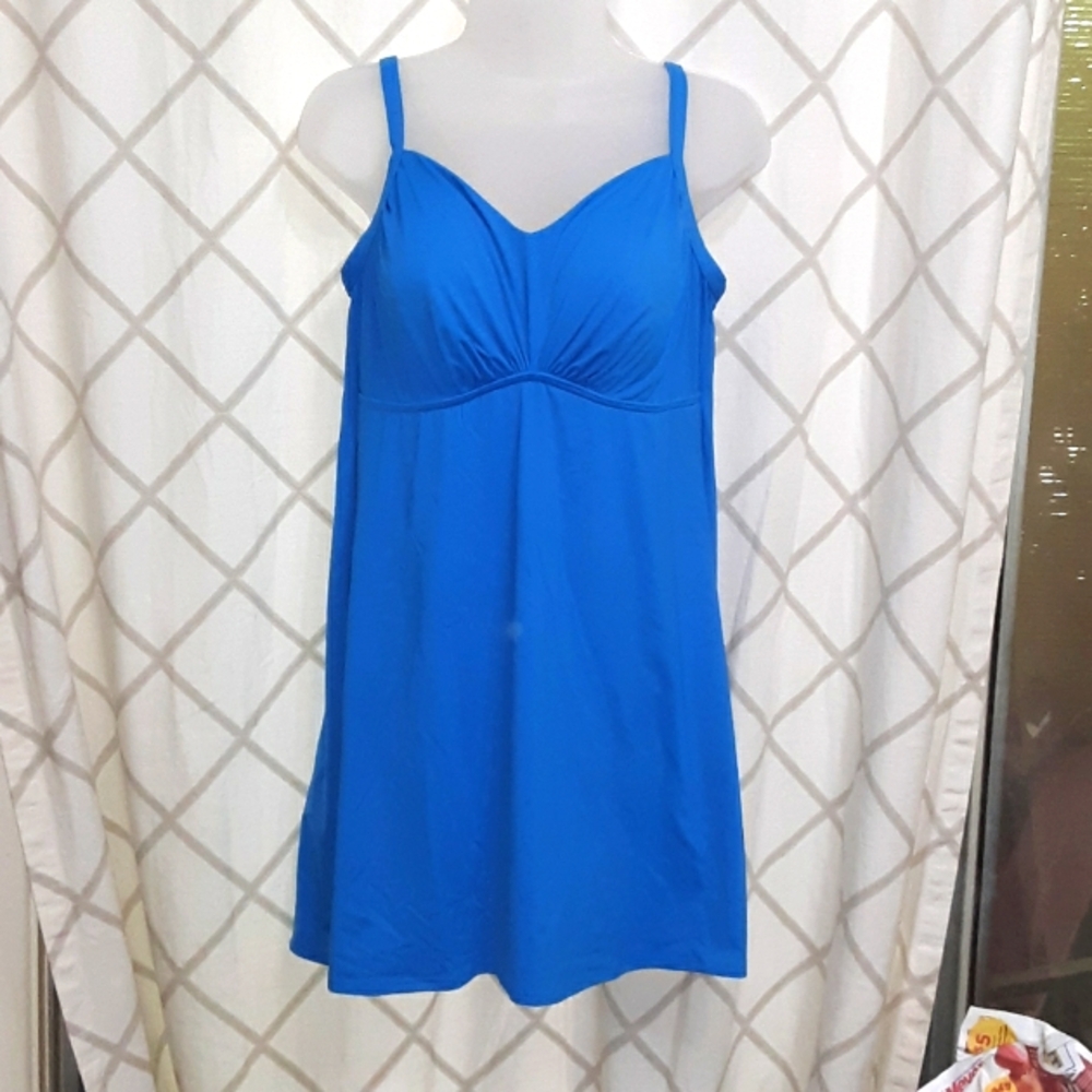 Land's End Mastectomy Swimdress Size 12